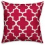 Pink Quatrefoil  Outdoor Throw Pillow