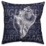Coastal Beach Words  Outdoor Coastal Throw Pillow