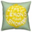 Life Gives You Lemons  Outdoor Throw Pillow