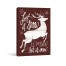 Deer, Let It Snow 12x16 Canvas Wall Art