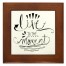 Live In The Moment Framed Tile