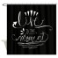 Live In The Moment Shower Curtain