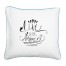 Live In The Moment Square Canvas Pillow