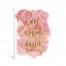 Love Never Fails Watercolor Canvas Wall Art 