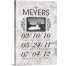 Love Timeline Personalized Gallery Wrapped Canvas