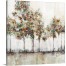 Painted Brush Trees Gallery Wrapped Canvas 36x36