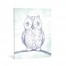 Gray Owl Canvas Wall Art