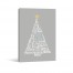 Christmas Word Tree 12x16 Canvas Wall Art
