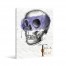 Purple Skull Trick Or Treat 8x10 Canvas Wall Art