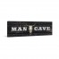 Bull Man Cave 60x20 Canvas Wall Art