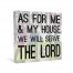 Serve The Lord Canvas Wall Art