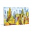 Watercolor City Canvas Wall Art