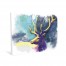Watercolor Elk Canvas Wall Art